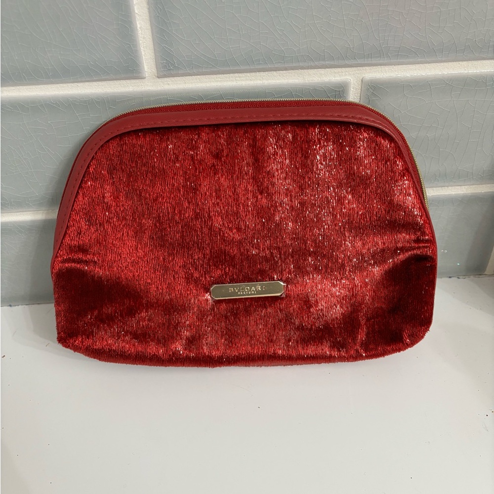 Bvlgari parfums cosmetic bag